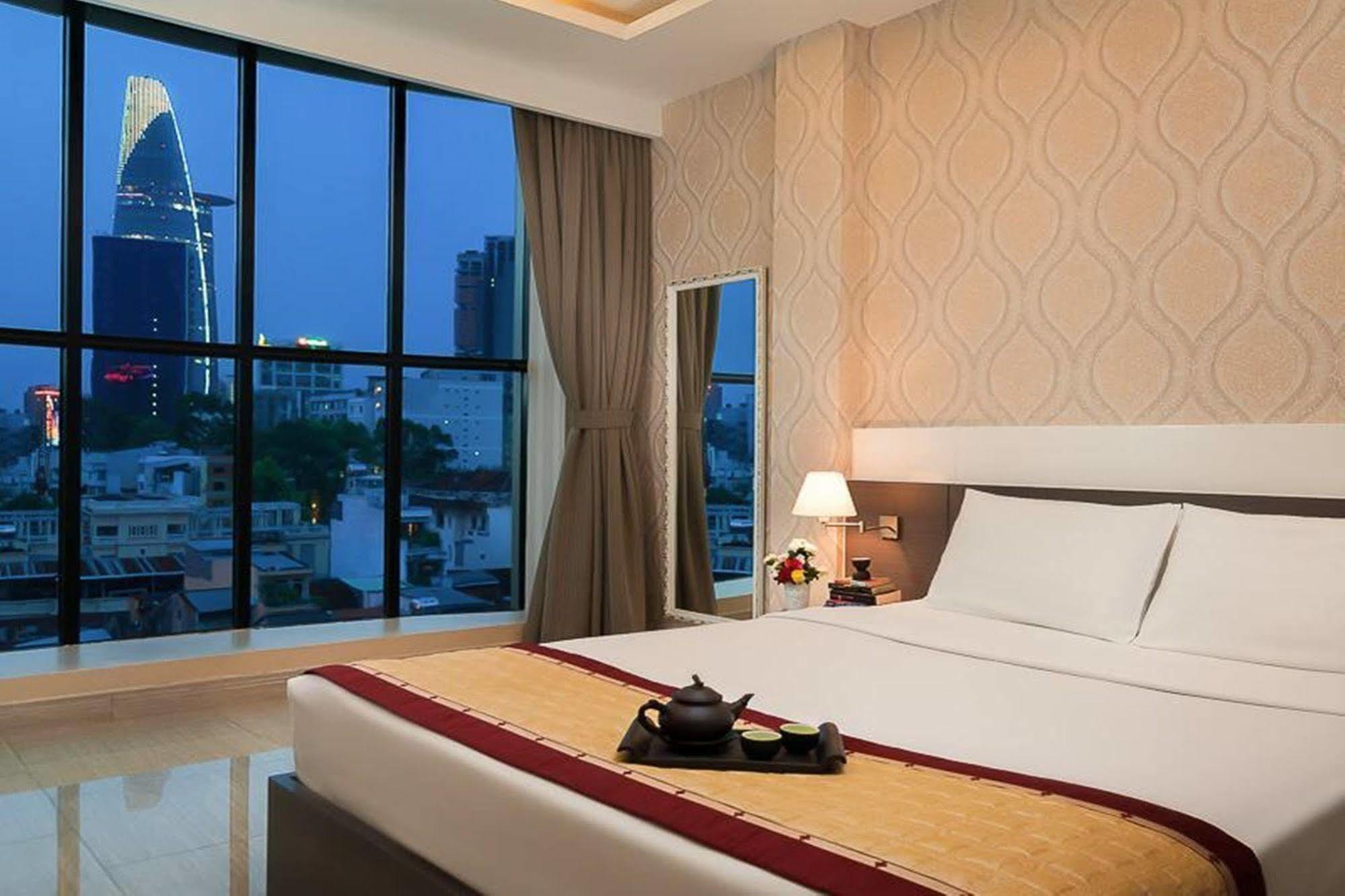 Hong Vina Hotel Cidade de Ho Chi Minh Exterior foto