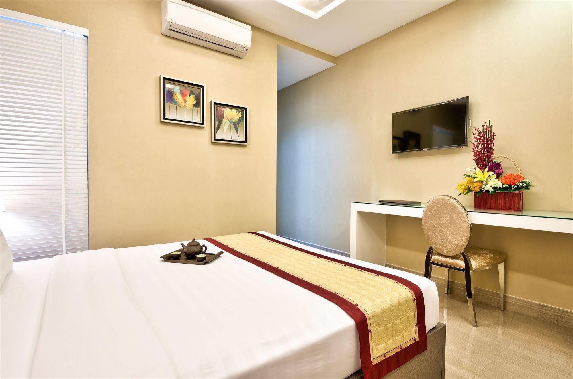 Hong Vina Hotel Cidade de Ho Chi Minh Exterior foto
