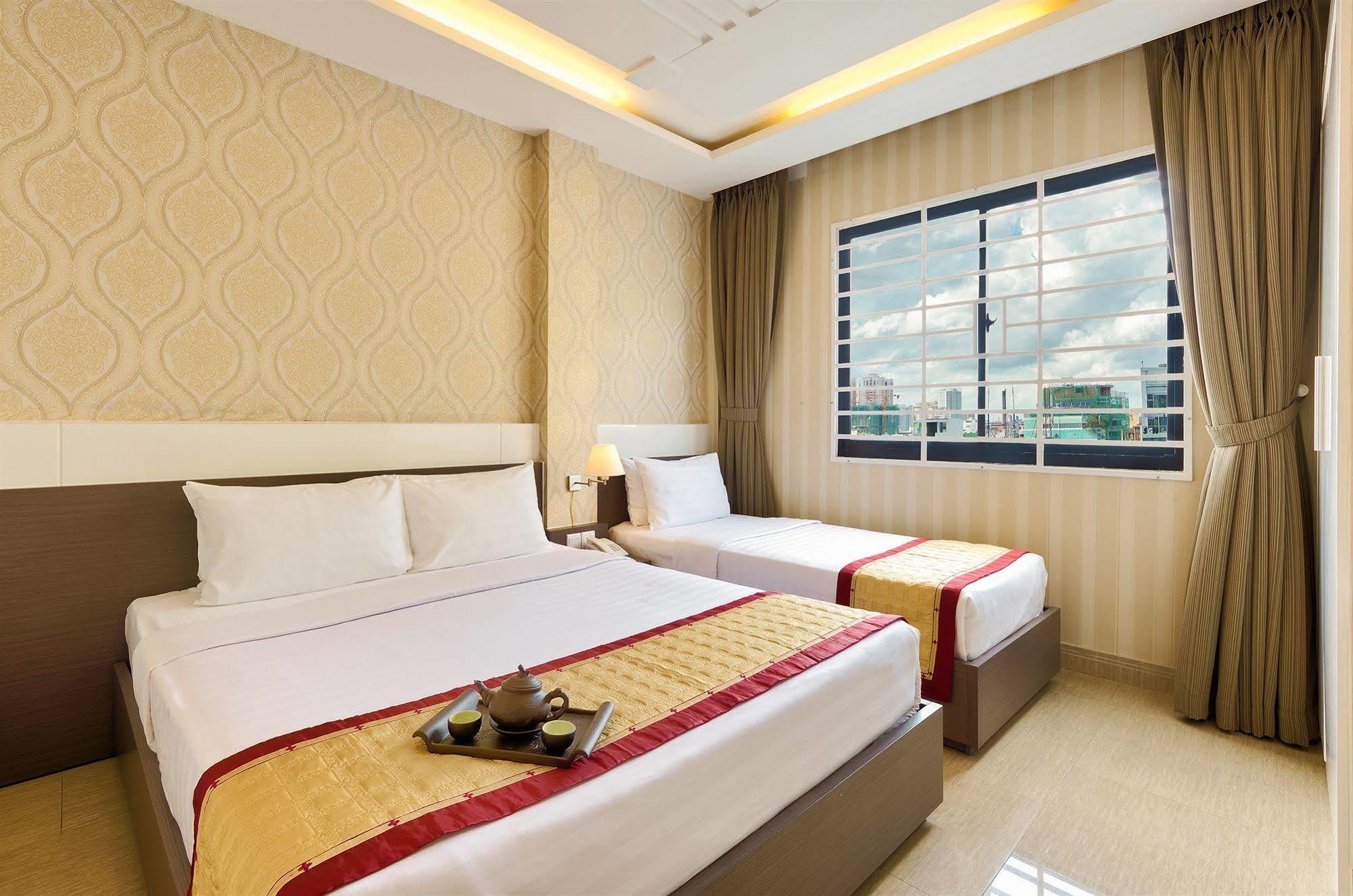 Hong Vina Hotel Cidade de Ho Chi Minh Exterior foto