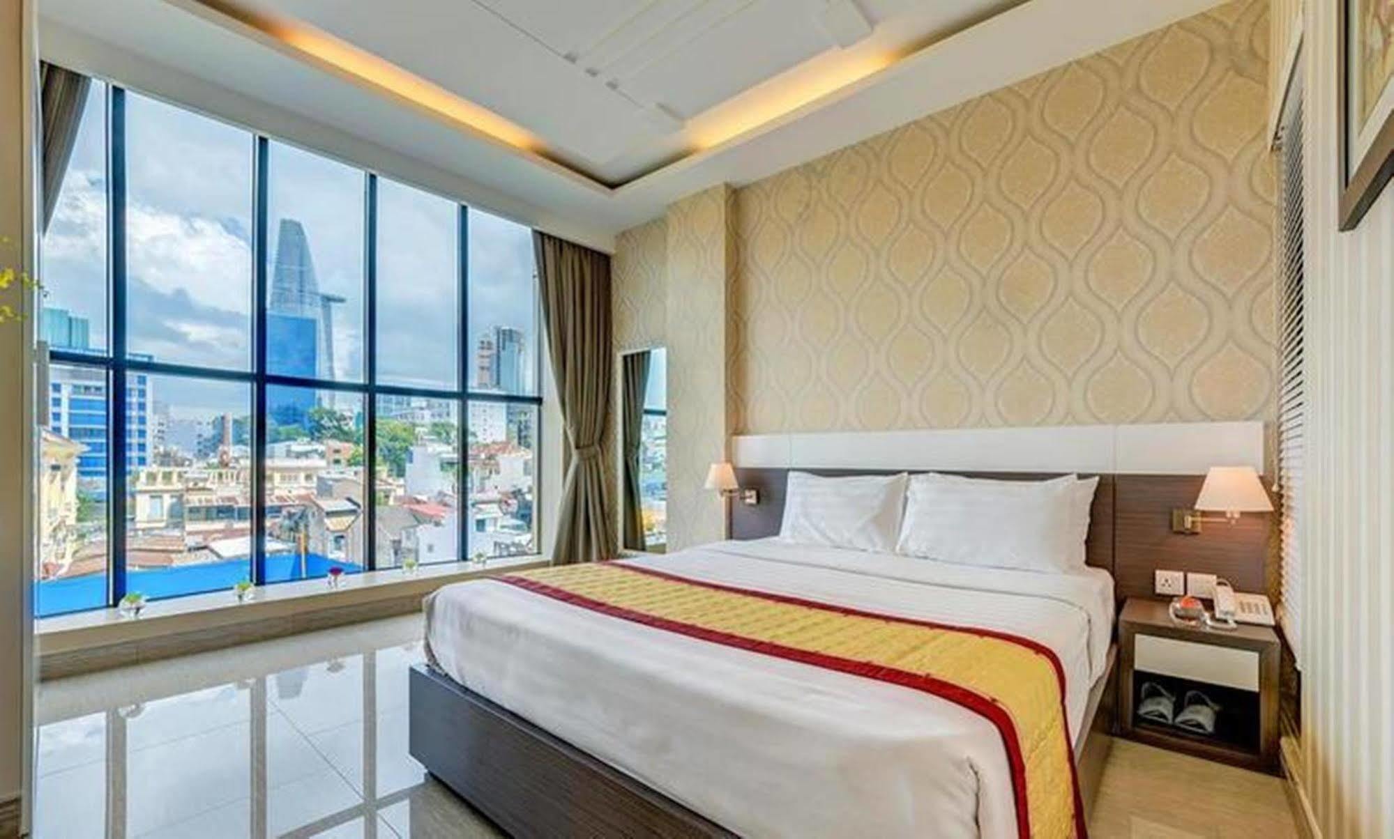 Hong Vina Hotel Cidade de Ho Chi Minh Exterior foto